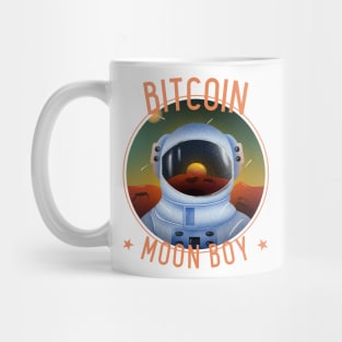 Bitcoin Moon Boy Mug